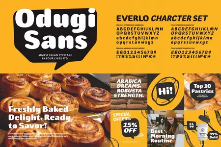 Odugi Sans - A Clean and Versatile Typeface