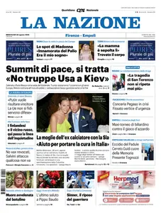 La Nazione  - 20 Agosto 2025