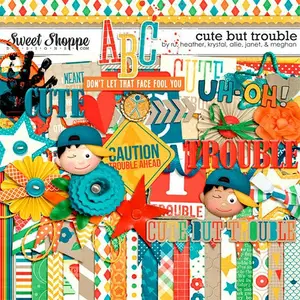 Scrap kit - Cute But Trouble