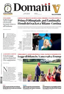 Domani - 2 Luglio 2025