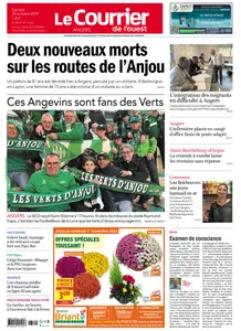 Le Courrier de l'Ouest Angers - 26 Octobre 2024