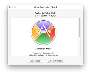 Application Wizard 4.6.1 Multilingual macOS