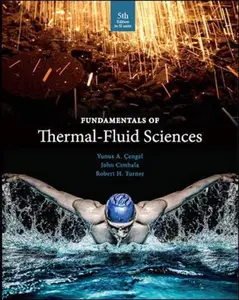 Fundamentals Of Thermal Fluid Science In SI Units, 5th Edition