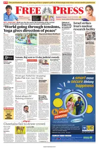 The Free Press Journal Bhopal - 22 June 2025
