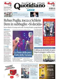 Quotidiano di Puglia Lecce - 24 Agosto 2025