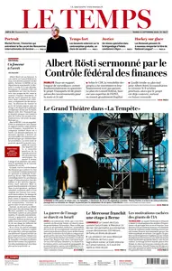 Le Temps - 15 Septembre 2026