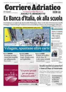 Corriere Adriatico Ascoli - 25 Settembre 2024