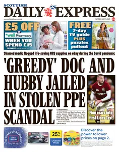 Scottish Daily Express - 19 July 2025