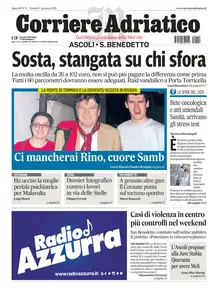 Corriere Adriatico Ascoli - 9 Gennaio 2025