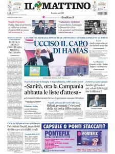Il Mattino Circondario Nord - 18 Ottobre 2024