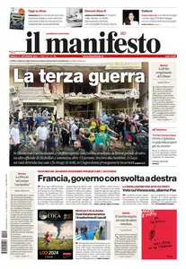 il Manifesto - 21 Settembre 2024