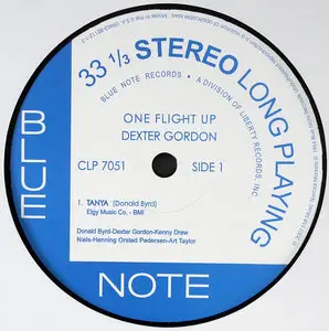 Dexter Gordon - One Flight Up (Cisco/Blue Note) Vinyl rip in 24 Bit/96 Khz + CD-format 