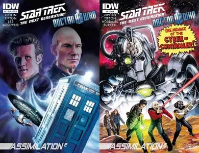 Star Trek - The Next Generation / Doctor Who - Assimilation2 #1-8 (2012) Complete