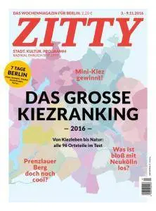 Zitty - 3 November 2016