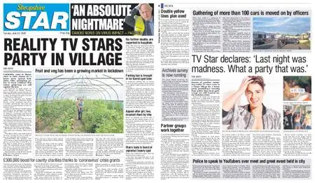 Shropshire Star Shrewsbury Edition – June 30, 2020