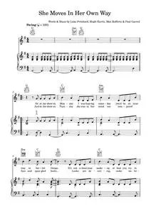 She moves in her own way - The Kooks (Piano-Vocal-Guitar (Piano Accompaniment))