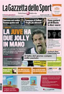 La Gazzetta dello Sport 12-11-09