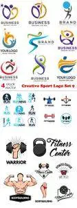 Vectors - Creative Sport Logo Set 9