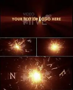 Videohive After Effects Project characters logo reveal 58936