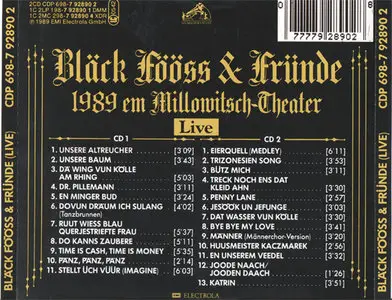 De Bläck Fööss - Live Em Millowitsch-Theater (1989)
