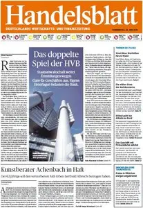 Handelsblatt vom Donnerstag, 26. Juni 2014