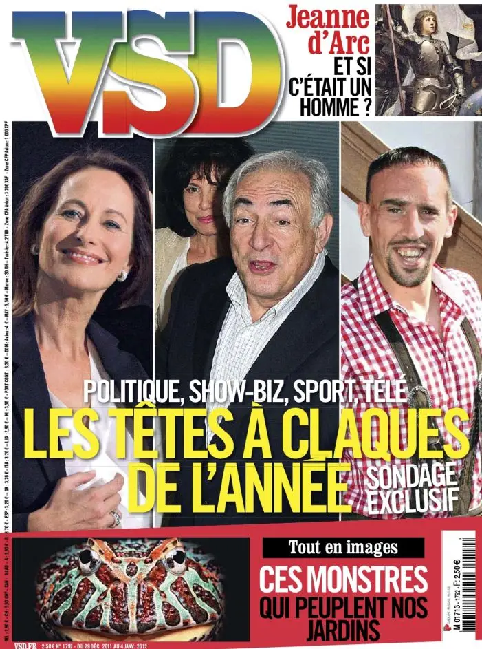 VSD N° 1792 du 29 Décembre 2011 au 4 Janvier 2012