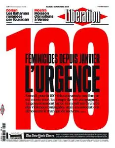 Libération - 03 septembre 2019