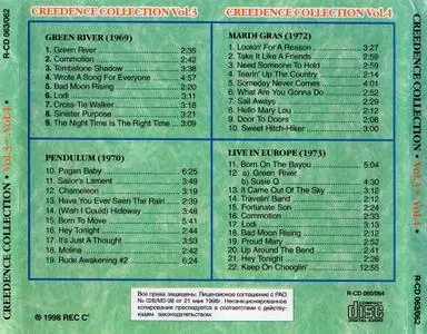 Creedence Clearwater Revival - Creedence Collection Vol.3 + Vol.4 (1998) {Remastered}