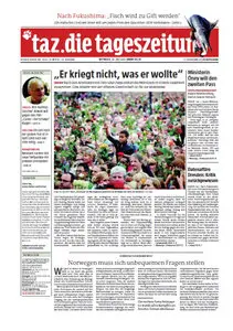 Tageszeitung TAZ vom 27 Juli 2011