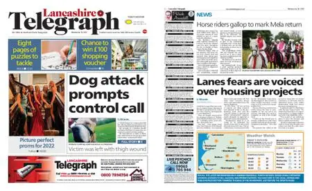Lancashire Telegraph (Blackburn, Darwen, Hyndburn, Ribble Valley) – July 18, 2022