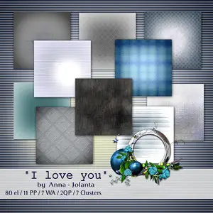 Scrap Kit: I Love You