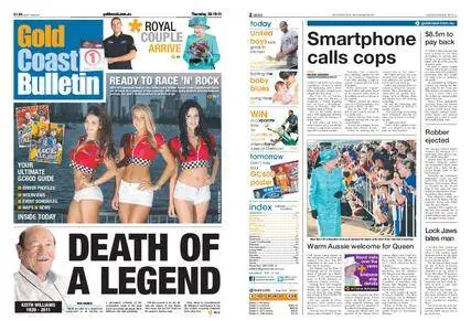 The Gold Coast Bulletin – October 20, 2011