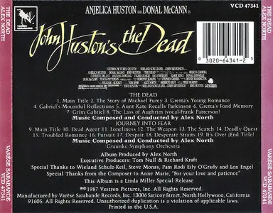 Alex North - The Dead: Original Motion Picture Soundtrack (1987)