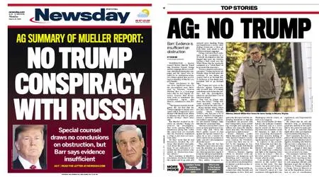 Newsday – March 25, 2019