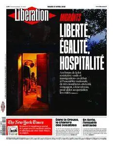 Libération - 17 avril 2018