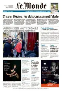Le Monde du Dimanche 13 et Lundi 14 Février 2022