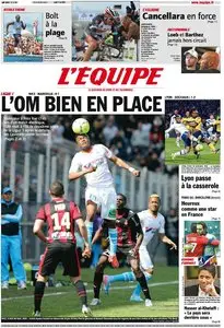 L'Equipe du Lundi 1er Avril 2013