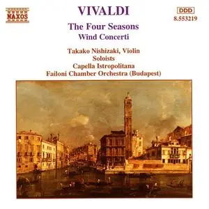 Takako Nishizaki, Stephen Gunzenhauser, Capella Istropolitana - Antonio Vivaldi: The Four Seasons, Wind Concerti (1995)