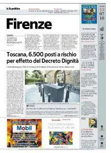 la Repubblica Firenze - 15 Luglio 2018