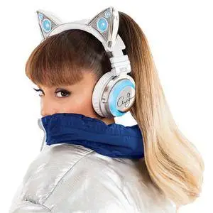 Ariana Grande - Brookstone Cat-Ear Headphones