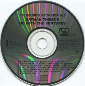 The Ventures - History Box, Vol. 3 (1992) {4CD Set, Liberty ‎Japan TOCP-7133~36 rec 1965-1967}