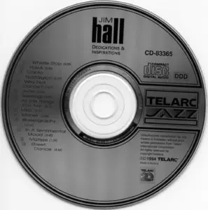 Jim Hall - Dedications And Inspirations (1994)