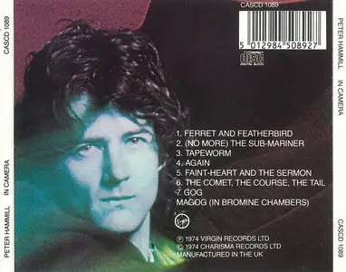 Peter Hammill - In Camera (1974)