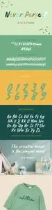 Never Perfect Handwritten Notes Font