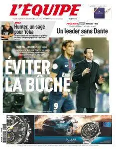 L'equipe du Mercredi 21 Décembre 2016