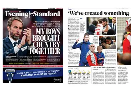 London Evening Standard – July 12, 2021