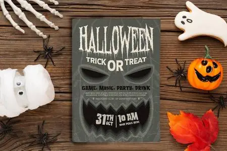 Halloween Flyer Template Q5VQ33D