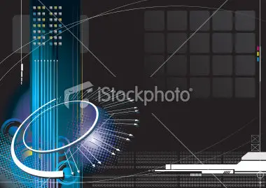 Vector high-tech background