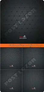 Carbon metallic texture background vector 3