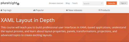 Pluralsight - XAML Layout in Depth (2015)